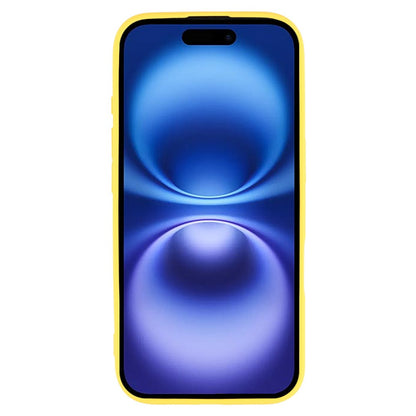 For iPhone 16 Case Compatible with MagSafe Liquid Silicone Phone Cover with Tempered Glass Lens Protector