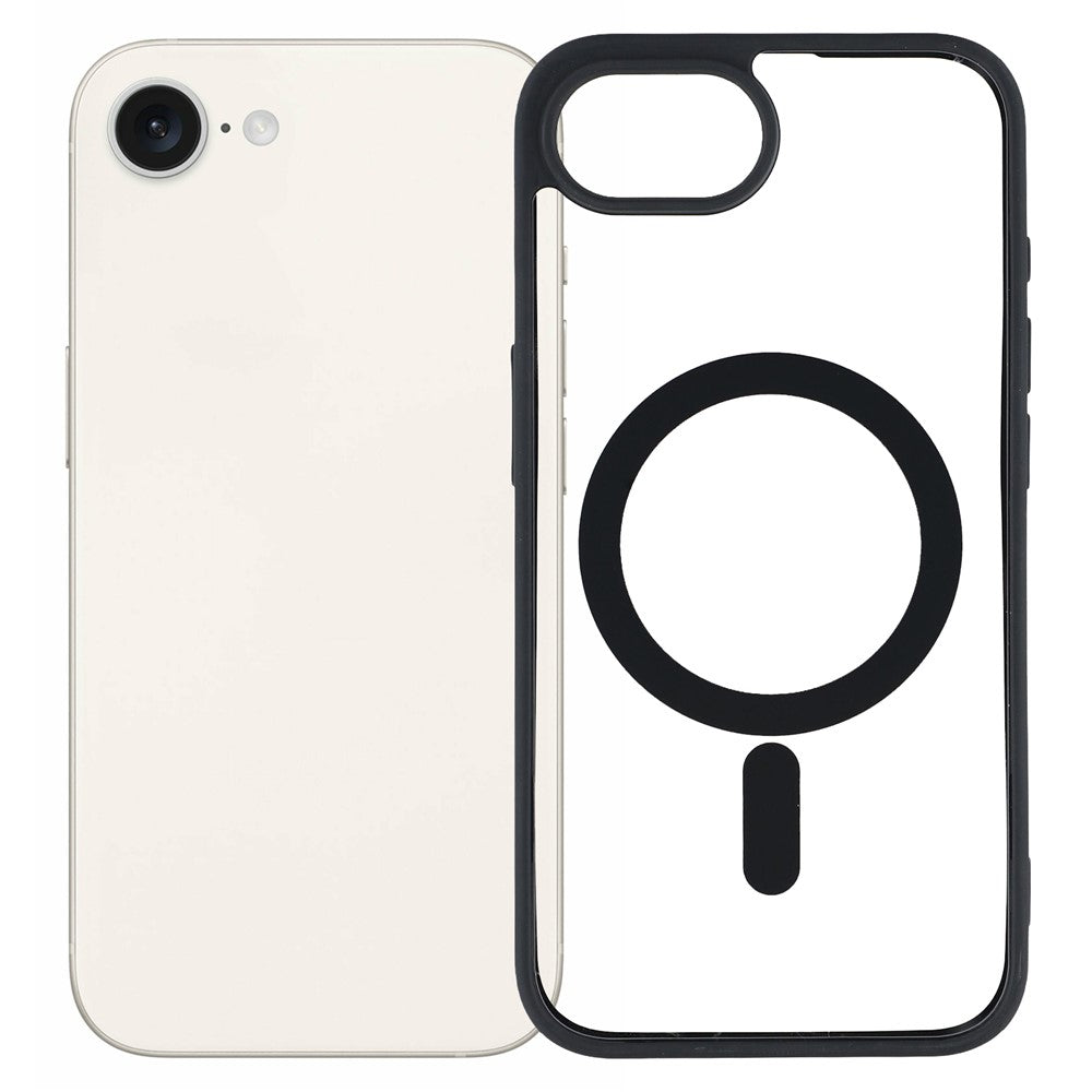 For iPhone 17e / 16e Case Compatible with MagSafe TPU + Acrylic Matte Phone Cover