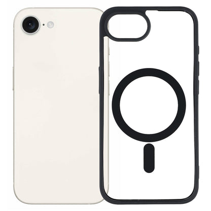 For iPhone 17e / 16e Case Compatible with MagSafe TPU + Acrylic Matte Phone Cover