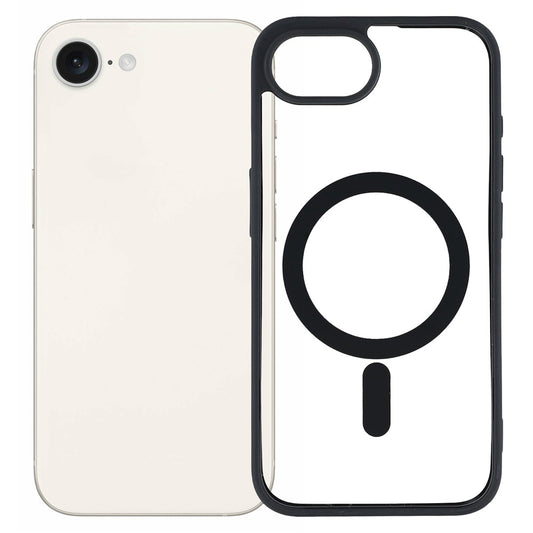 For iPhone 17e / 16e Case Compatible with MagSafe TPU + Acrylic Matte Phone Cover