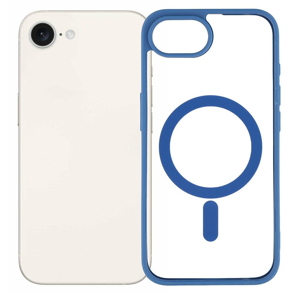 For iPhone 17e / 16e Case Compatible with MagSafe TPU + Acrylic Matte Phone Cover
