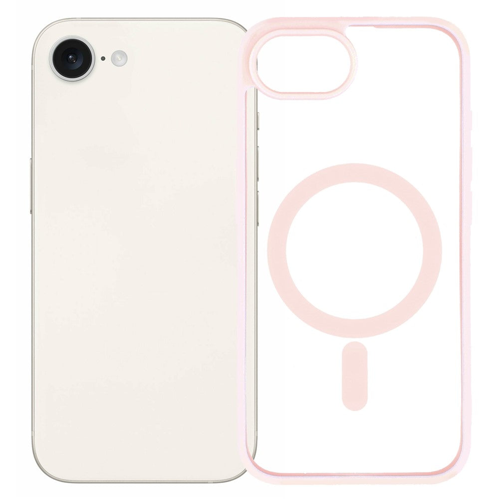 For iPhone 17e / 16e Case Compatible with MagSafe TPU + Acrylic Matte Phone Cover