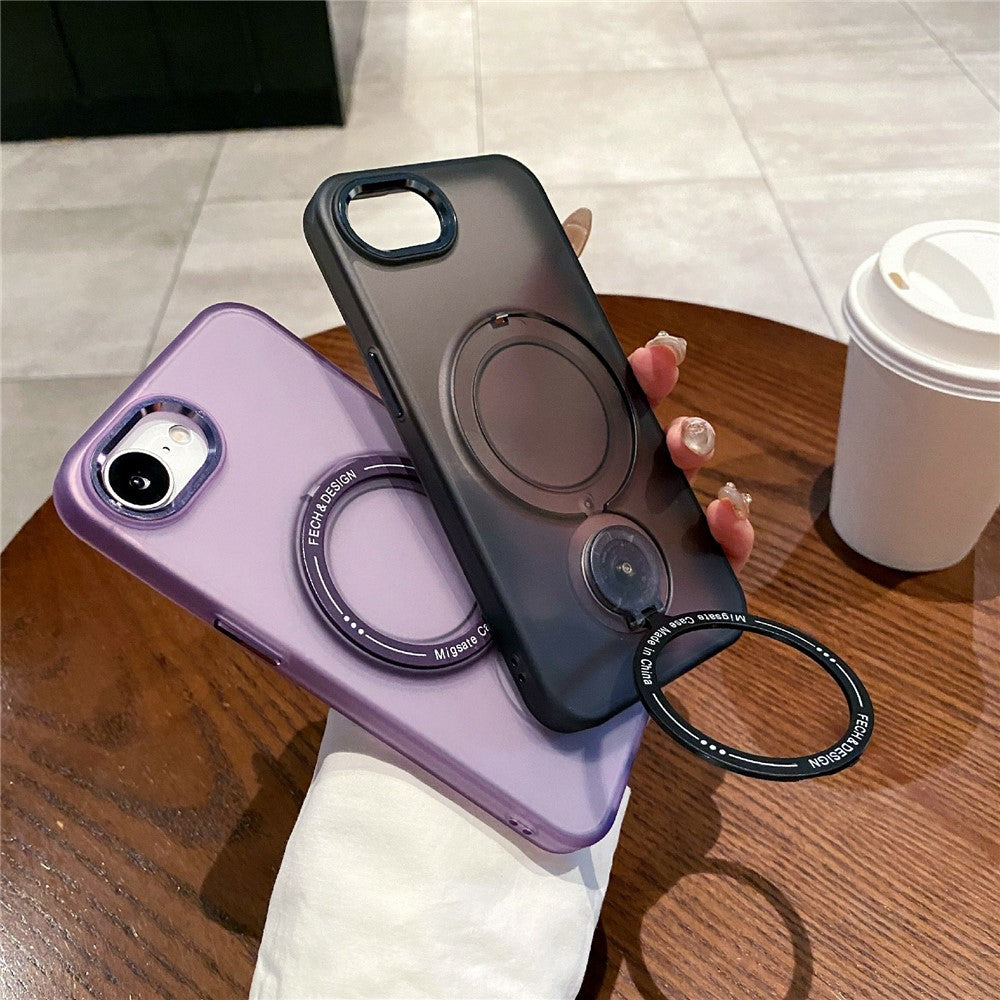 For iPhone 17e / 16e Case Compatible with MagSafe Kickstand TPU + PC Phone Back Cover