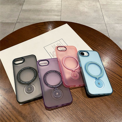 For iPhone 17e / 16e Case Compatible with MagSafe Kickstand TPU + PC Phone Back Cover