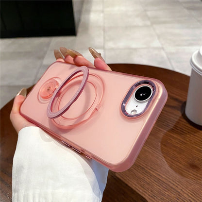 For iPhone 17e / 16e Case Compatible with MagSafe Kickstand TPU + PC Phone Back Cover