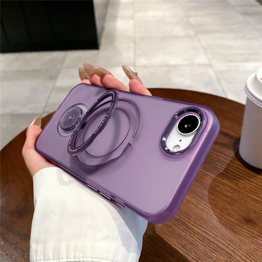 For iPhone 17e / 16e Case Compatible with MagSafe Kickstand TPU + PC Phone Back Cover