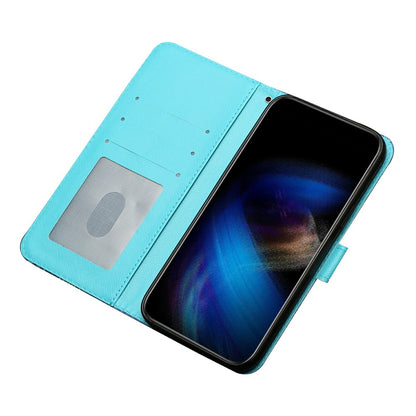 For iPhone 17e / 16e Case 3D Pattern Printed Phone Leather Phone Cover