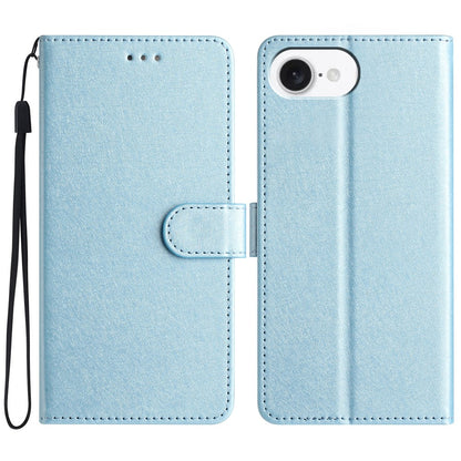 For iPhone 17e / 16e Wallet Case Leather Folio Phone Cover Magnetic Clasp