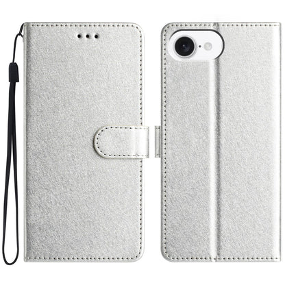 For iPhone 17e / 16e Wallet Case Leather Folio Phone Cover Magnetic Clasp