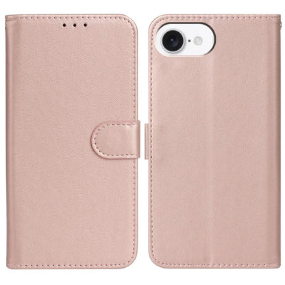 For iPhone 17e / 16e Case PU Leather Flip Phone Cover Wallet Card Slot Holder