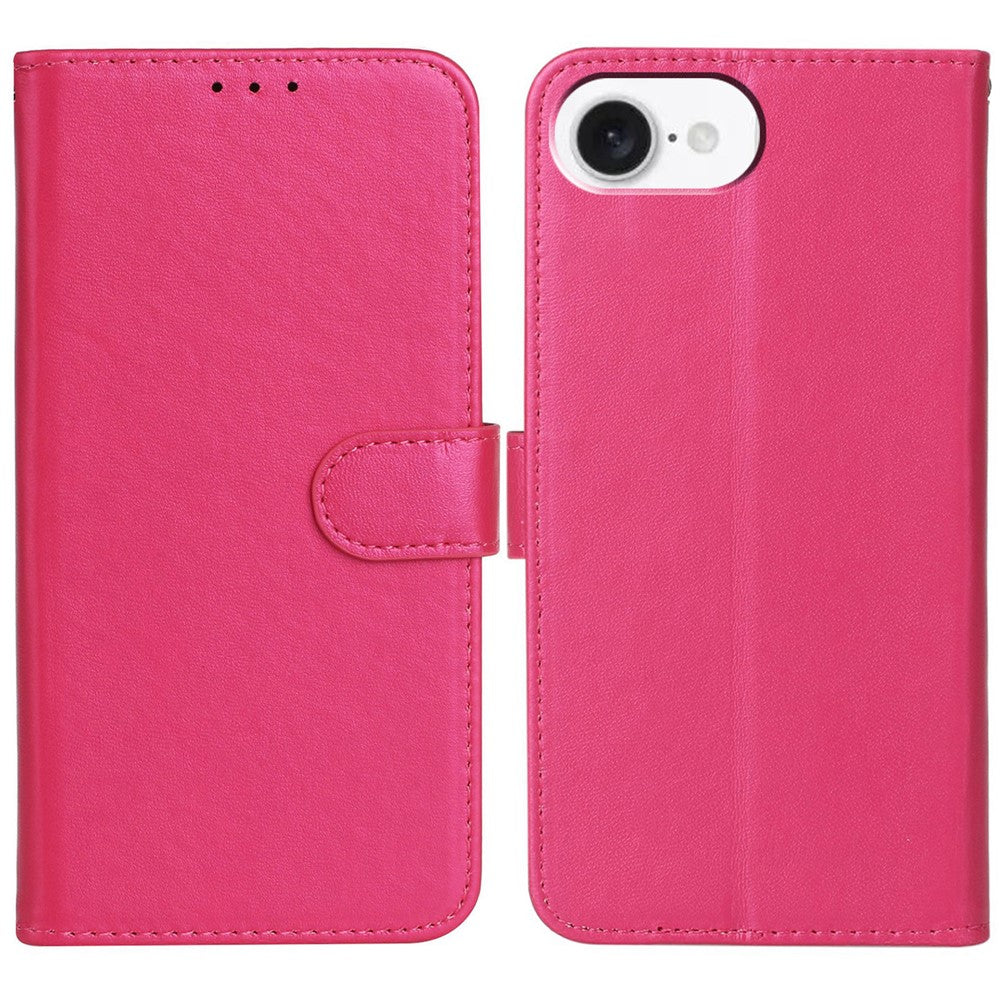 For iPhone 17e / 16e Case PU Leather Flip Phone Cover Wallet Card Slot Holder