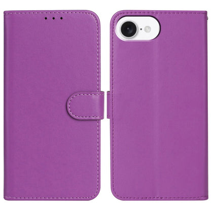 For iPhone 17e / 16e Case PU Leather Flip Phone Cover Wallet Card Slot Holder