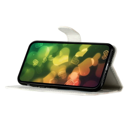 For iPhone 17e / 16e Wallet Case Printed Pattern Design Leather Phone Cover