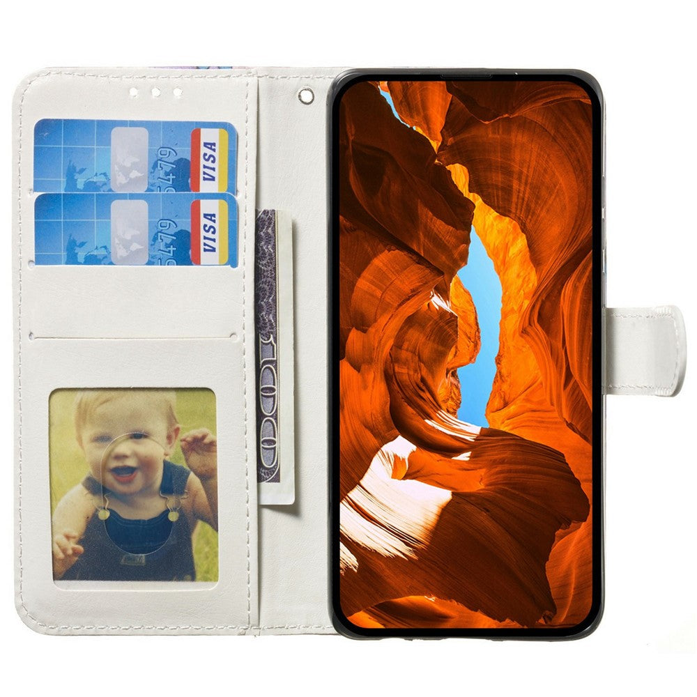 For iPhone 17e / 16e Case Pattern Leather Wallet Phone Cover