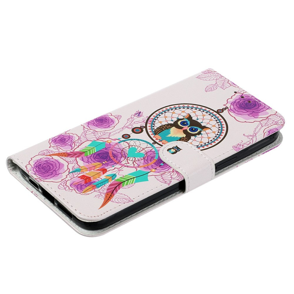 For iPhone 17e / 16e Case Pattern Leather Wallet Phone Cover