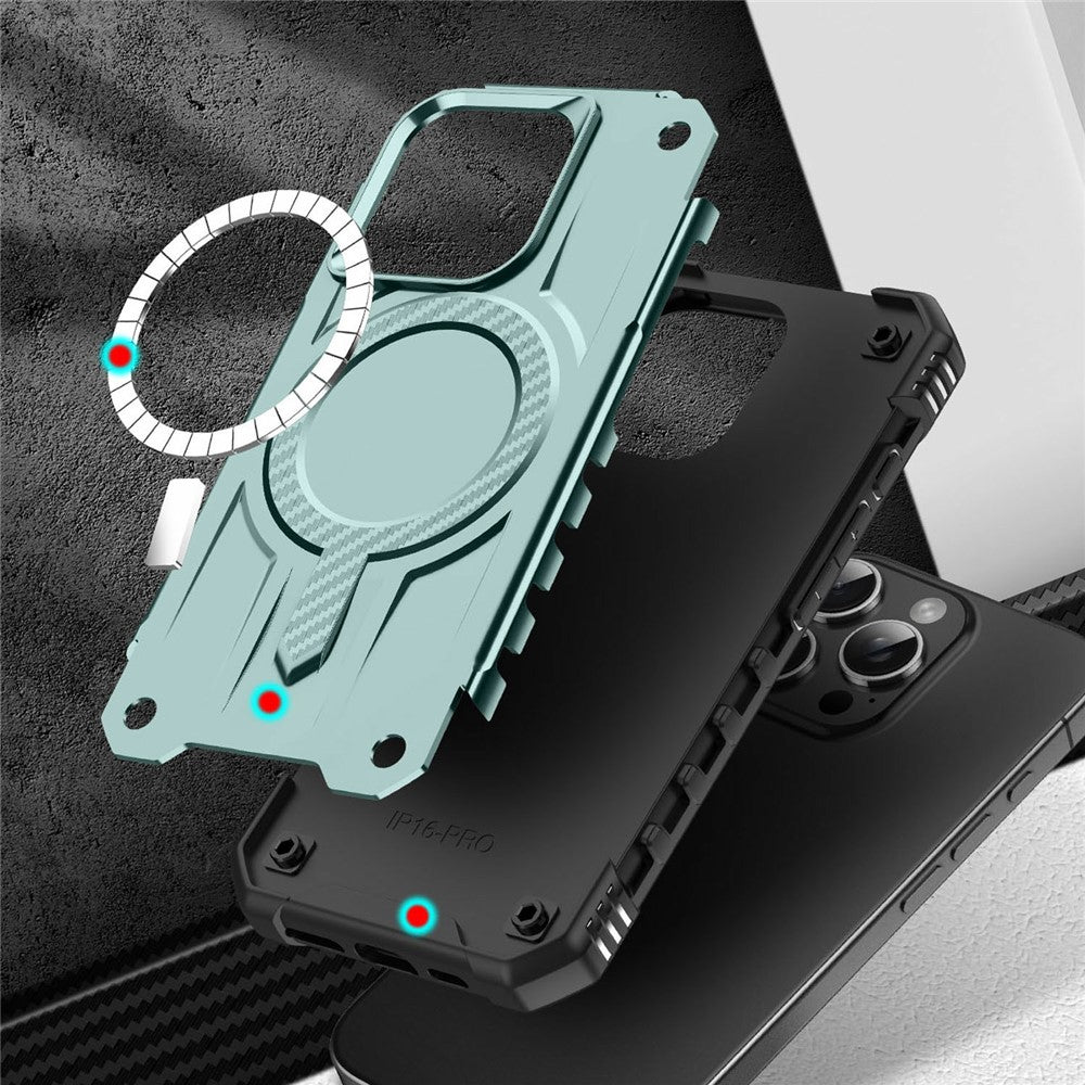 For iPhone 14 Pro Case Compatible with MagSafe Four Corner Airbags PC + TPU Phone Cover