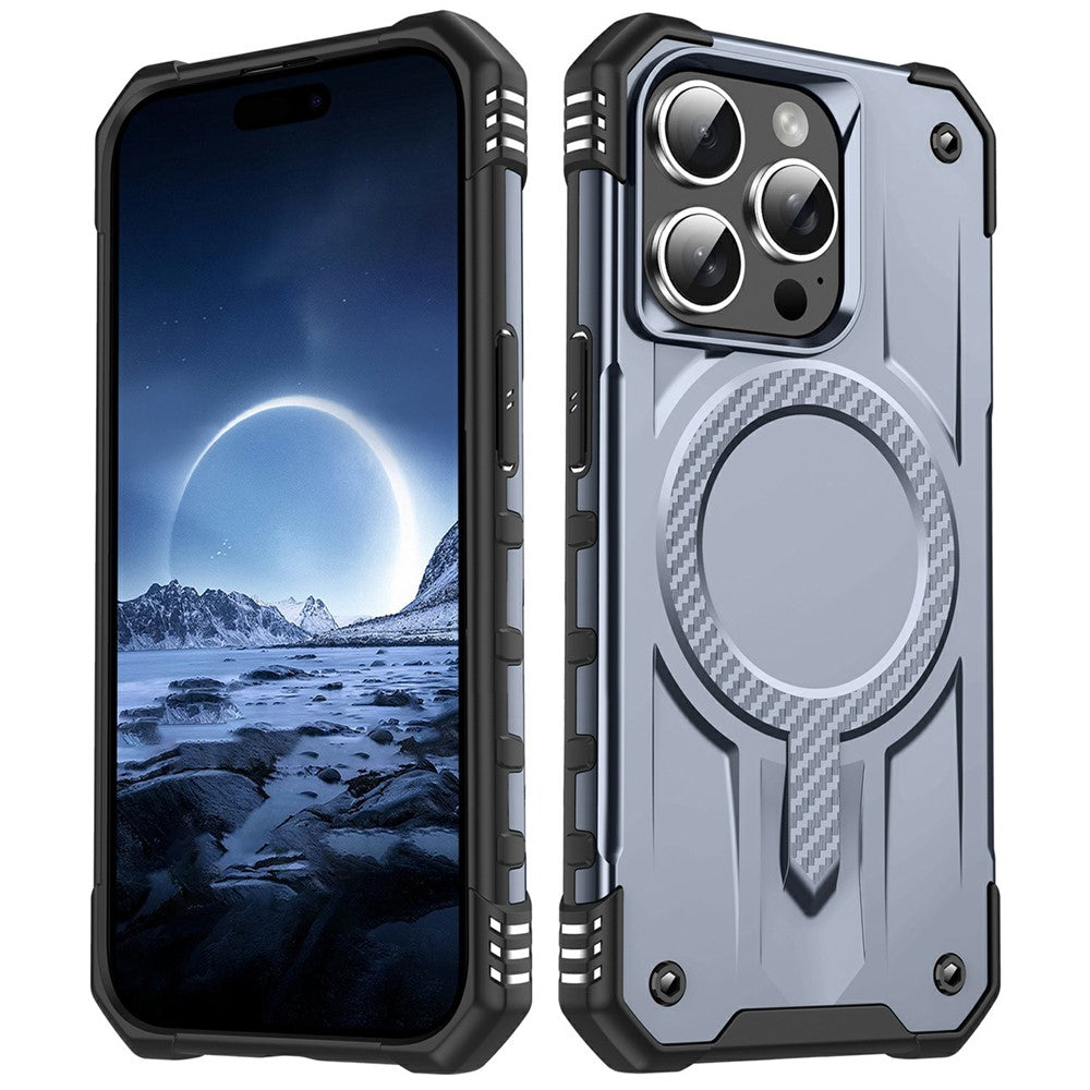 For iPhone 14 Pro Case Compatible with MagSafe Four Corner Airbags PC + TPU Phone Cover