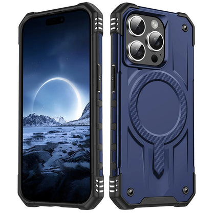 For iPhone 14 Pro Case Compatible with MagSafe Four Corner Airbags PC + TPU Phone Cover