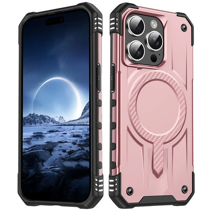 For iPhone 14 Pro Case Compatible with MagSafe Four Corner Airbags PC + TPU Phone Cover