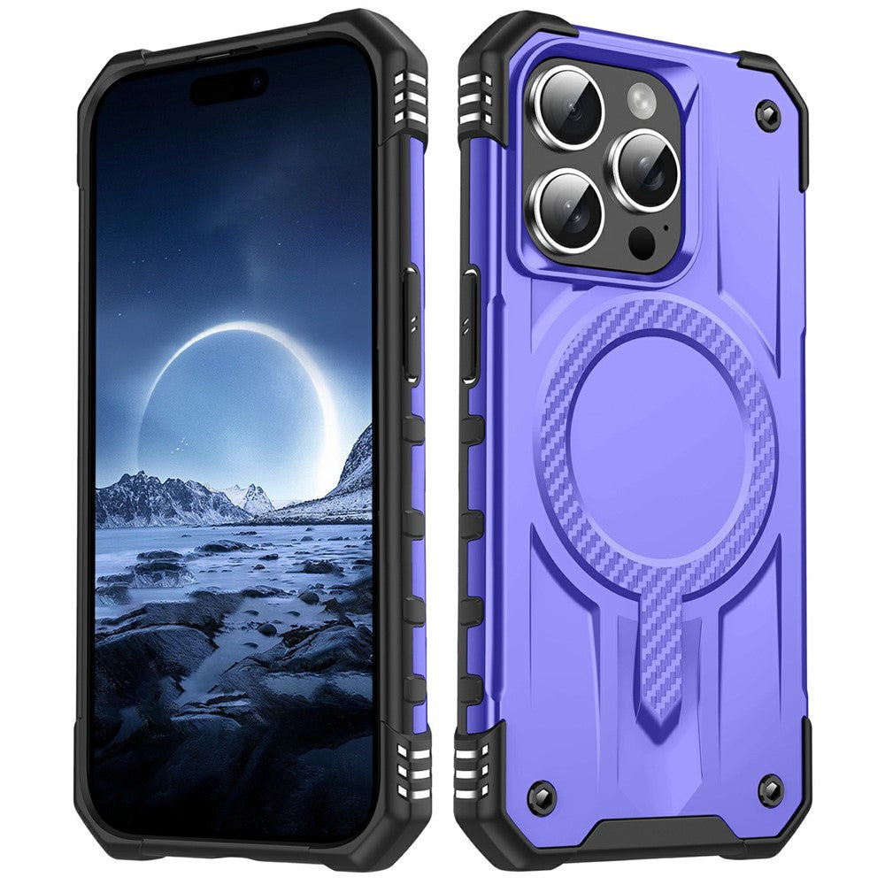For iPhone 14 Pro Case Compatible with MagSafe Four Corner Airbags PC + TPU Phone Cover
