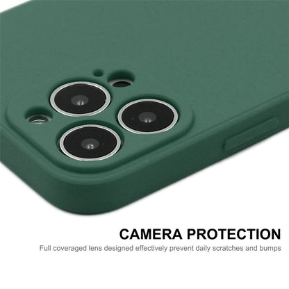 ENKAY HAT PRINCE Cell Phone Case for iPhone 14 Pro Max, Liquid Silicone Straight Edge Precise Cutout Anti-scratch Phone Shell