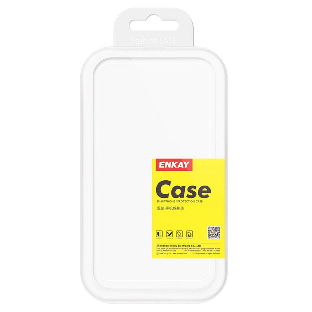 ENKAY HAT PRINCE Cell Phone Case for iPhone 14 Pro Max, Liquid Silicone Straight Edge Precise Cutout Anti-scratch Phone Shell