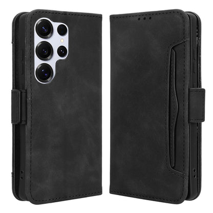 For Samsung Galaxy S25 Ultra Case Leather Phone Wallet Cover with Multiple Card Slots