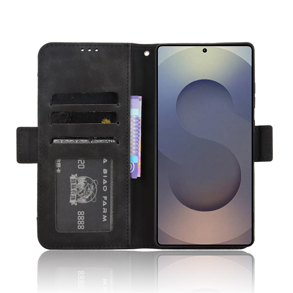 For Samsung Galaxy S25 Ultra Case Leather Phone Wallet Cover with Multiple Card Slots