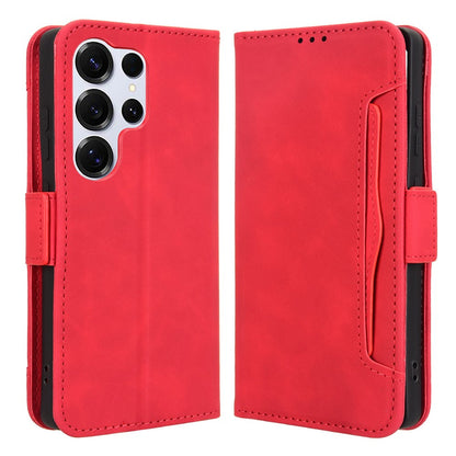 For Samsung Galaxy S25 Ultra Case Leather Phone Wallet Cover with Multiple Card Slots