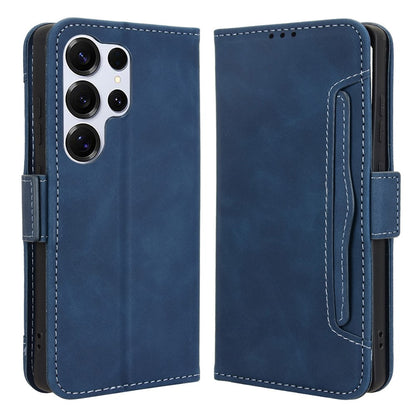 For Samsung Galaxy S25 Ultra Case Leather Phone Wallet Cover with Multiple Card Slots