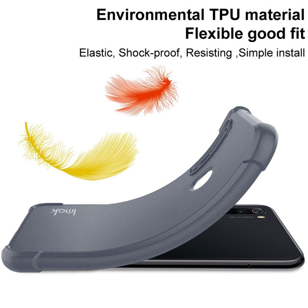 IMAK For iPhone 14 Pro Max Flexible TPU Matte Phone Cover Four Corner Airbag Drop-proof Case