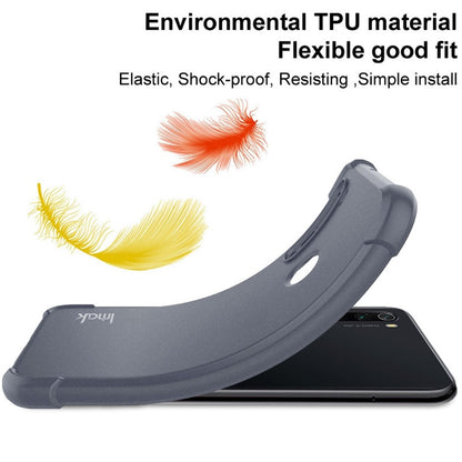 IMAK For iPhone 14 Pro Max Flexible TPU Matte Phone Cover Four Corner Airbag Drop-proof Case
