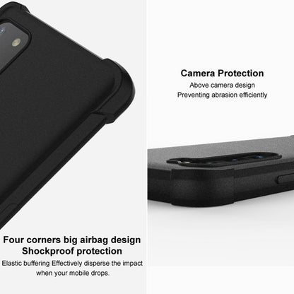 IMAK For iPhone 14 Pro Max Flexible TPU Matte Phone Cover Four Corner Airbag Drop-proof Case