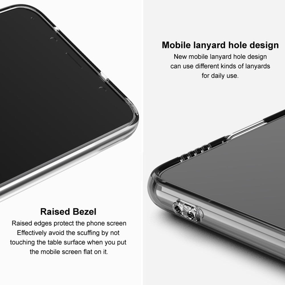 IMAK UX-5 Series for iPhone 14 Plus Anti-fingerprint TPU Phone Case Super Slim Anti-dust Phone Back Cover