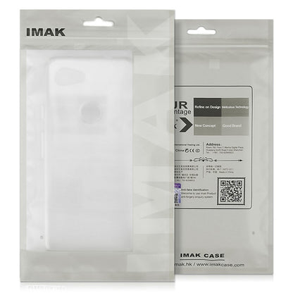 IMAK UX-5 Series for iPhone 14 Plus Anti-fingerprint TPU Phone Case Super Slim Anti-dust Phone Back Cover