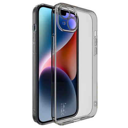 IMAK UX-5 Series for iPhone 14 Plus Anti-fingerprint TPU Phone Case Super Slim Anti-dust Phone Back Cover