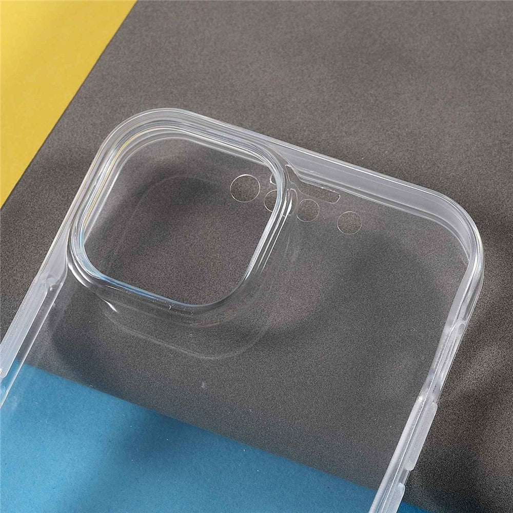 PET Screen Protector Phone Case for iPhone 14 Plus, TPU + Acrylic Detachable 2-in-1 Drop-proof Full Protection Cover
