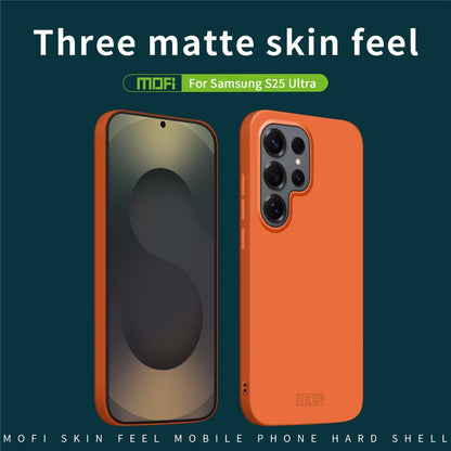 MOFI For Samsung Galaxy S25 Ultra Phone Case  JK Qin Series Skin-Touch Matte Anti-fingerprint Back Cover