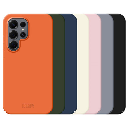 MOFI For Samsung Galaxy S25 Ultra Phone Case  JK Qin Series Skin-Touch Matte Anti-fingerprint Back Cover