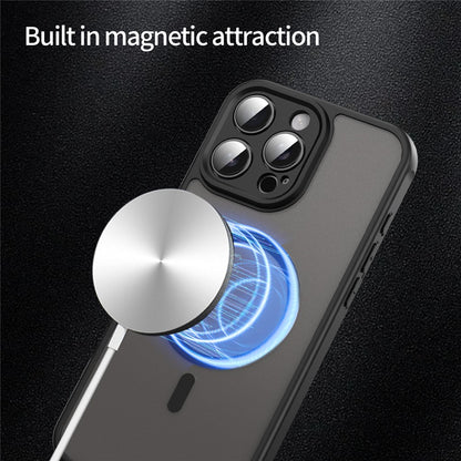 For iPhone 16 Pro Max Case Compatible with MagSafe Anti Drop PC + TPU Phone Cover