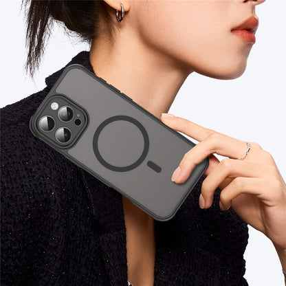 For iPhone 16 Pro Max Case Compatible with MagSafe Anti Drop PC + TPU Phone Cover