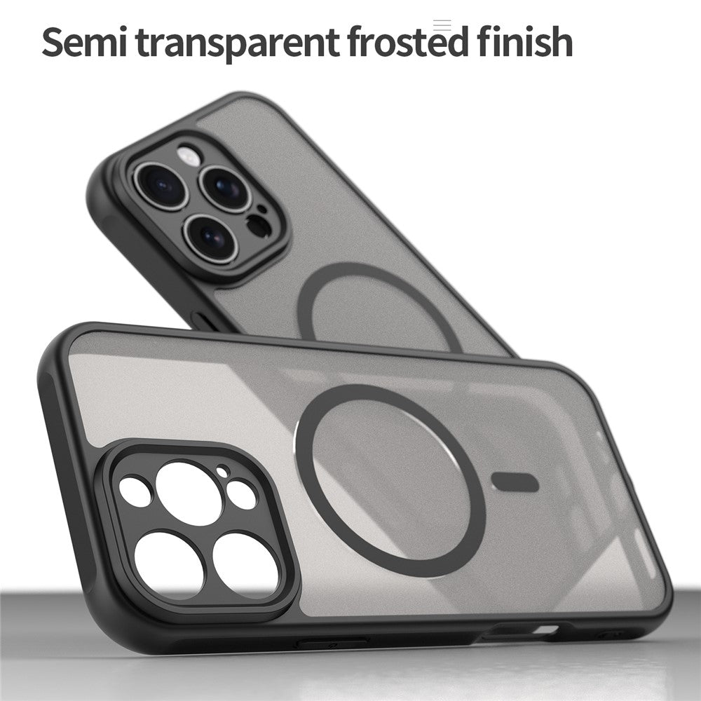 For iPhone 16 Pro Max Case Compatible with MagSafe Anti Drop PC + TPU Phone Cover