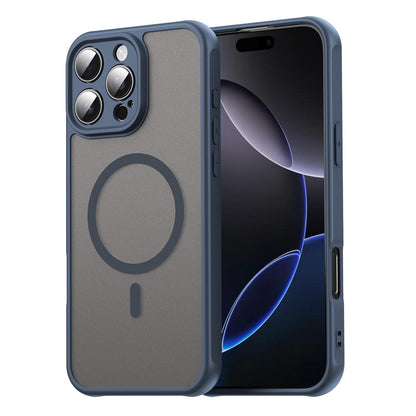 For iPhone 16 Pro Max Case Compatible with MagSafe Anti Drop PC + TPU Phone Cover