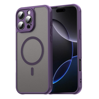For iPhone 16 Pro Max Case Compatible with MagSafe Anti Drop PC + TPU Phone Cover