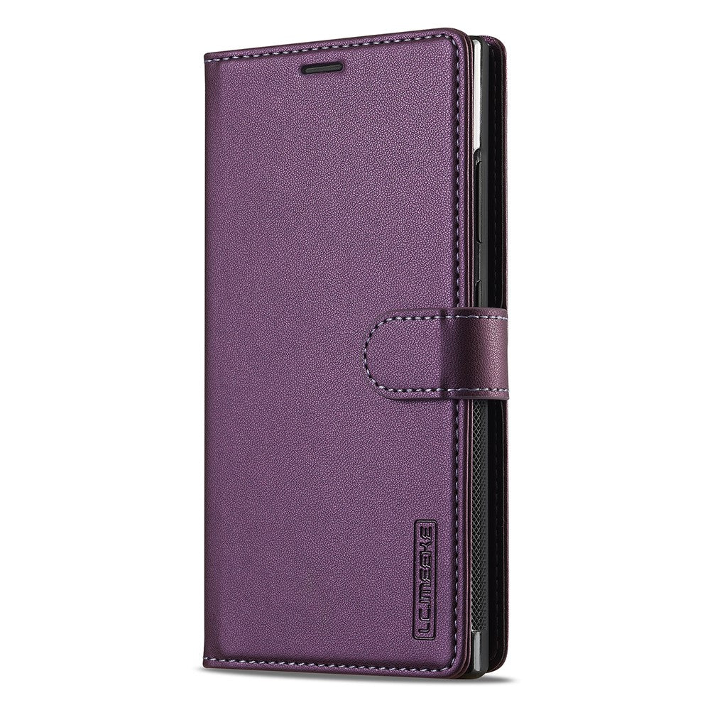 LC.IMEEKE L2 Series for Samsung Galaxy S25 Ultra Case PU Leather Wallet Detachable Magnetic Phone Cover