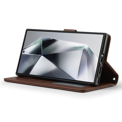 LC.IMEEKE L2 Series for Samsung Galaxy S25 Ultra Case PU Leather Wallet Detachable Magnetic Phone Cover