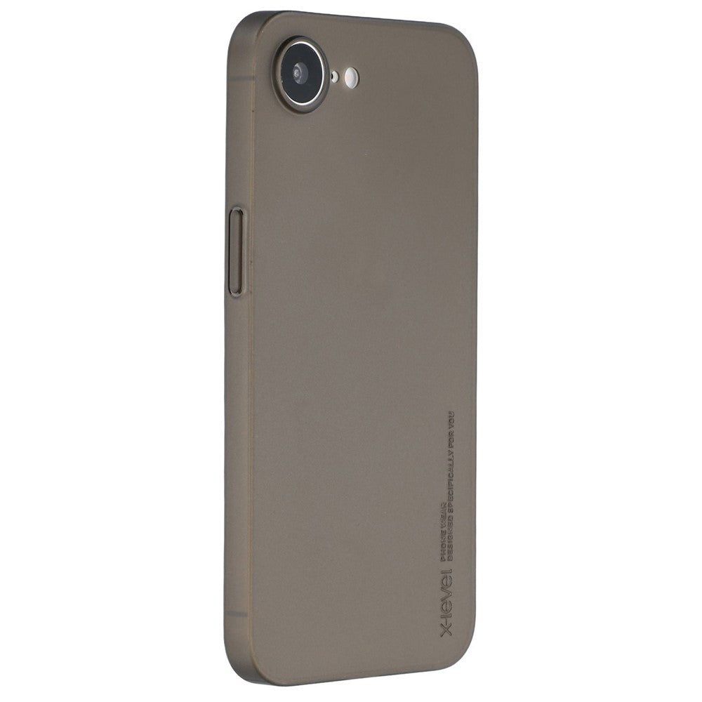 X-LEVEL For iPhone 17e / 16e Case Hard PP Matte Phone Cover 0.18mm Ultra-Thin