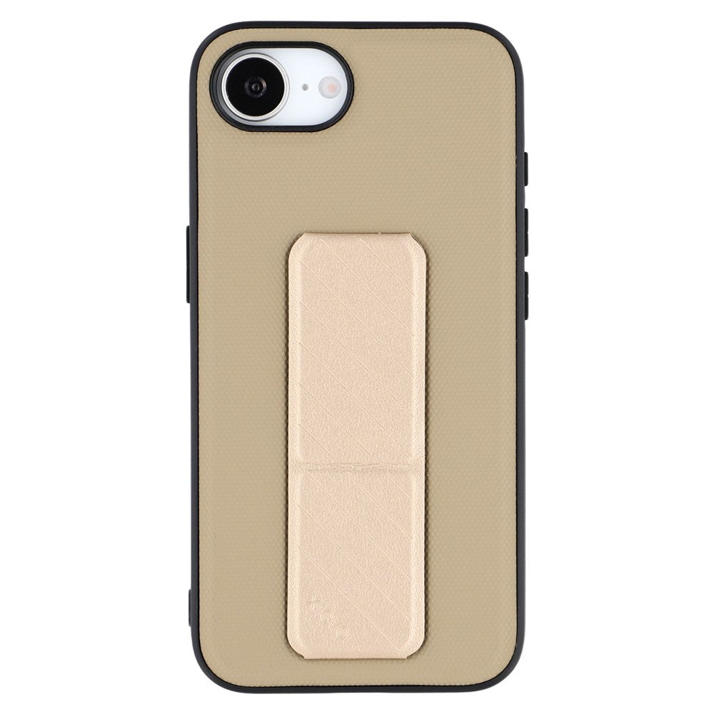 X-LEVEL For iPhone 17e / 16e Case with Kickstand TPU + PU Phone Back Cover Shockproof