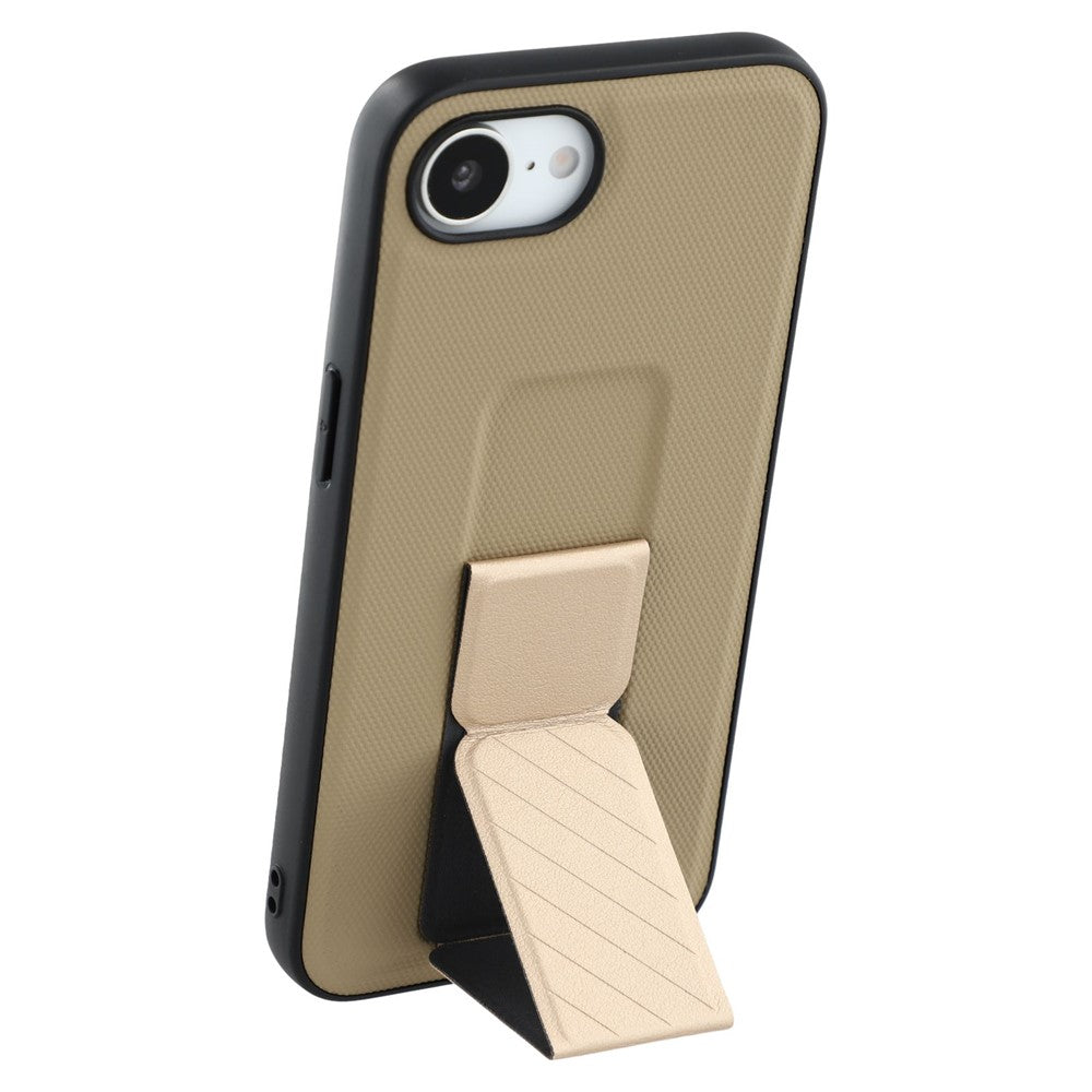 X-LEVEL For iPhone 17e / 16e Case with Kickstand TPU + PU Phone Back Cover Shockproof