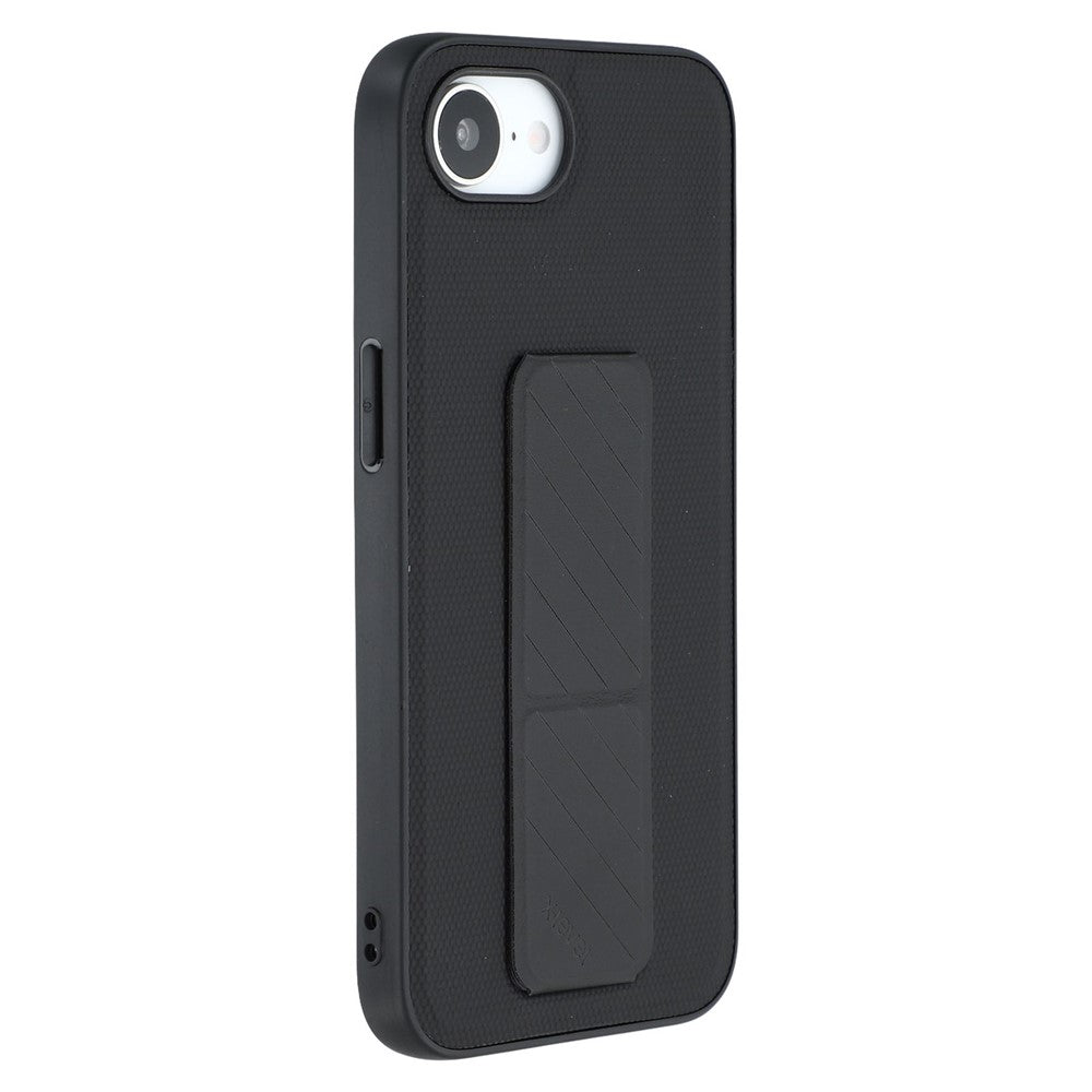 X-LEVEL For iPhone 17e / 16e Case with Kickstand TPU + PU Phone Back Cover Shockproof